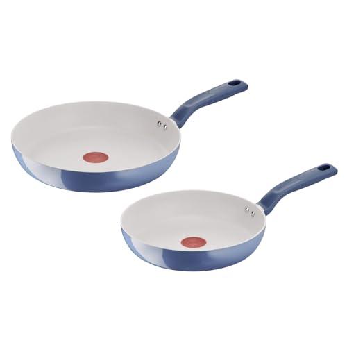 Lagostina Nettuno, Set 2 Pezzi, Padelle 24-28 cm, Rivestimento Antiaderente, Compatibile Con Induzione, 010288600012