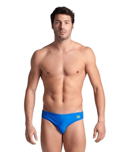 Arena Santamarias R Costume da Bagno Uomo, Costume Slip Uomo Mare e Piscina in Tessuto Foderato Maxfit Eco Resistente al Cloro e al Sale, Protezione UV 50+