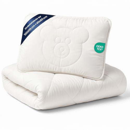 Totsy Baby Piumone culla e lettino 100x135 cm - Trapunta in microfibra morbida e traspirante Ideale per neonati e bambini Adatto per lettino con sbarre e culla certificazione Oeko-Tex 100 x 135