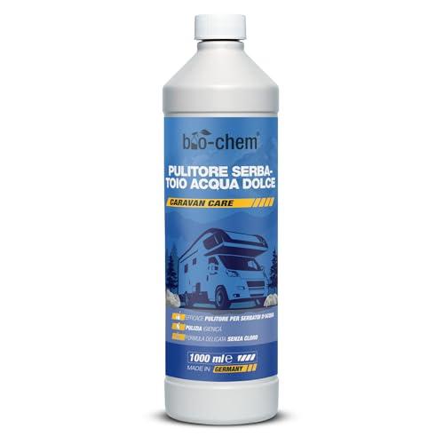 Bio-Chem - Detergente per serbatoi di acqua dolce 1L - Manutenzione dei serbatoi di caravan e camper - Prodotti e accessori per camperisti