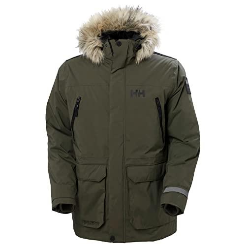 Helly Hansen Hommes Parka transparente, Vert, 2XL