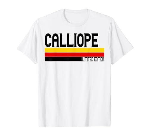 CALLIOPE Nome Personalizzato Carino Idea Vintage Donna CALLIOPE Maglietta