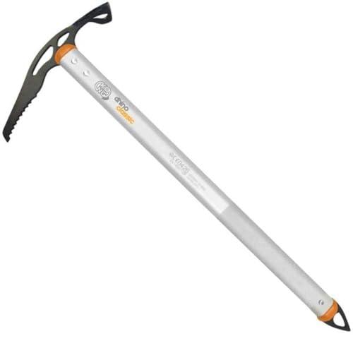 Kong. Dhino Classic. Piccozza da Alpinismo. Corpo in Alluminio Leggero, Becca e Puntale in Acciaio Zincato. Grip Superiore. Certificata CE EN 13089/1. Made in Italy. 60cm. 435g.