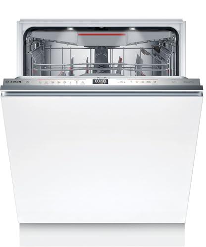 Bosch SMV6ECX10E Serie 6, Lavastoviglie da incasso a scomparsa totale, Home Connect, Extra Clean zone: lavaggio intenso per lo sporco più ostinato, Diagnostica da remoto, EmotionLight, 60 cm