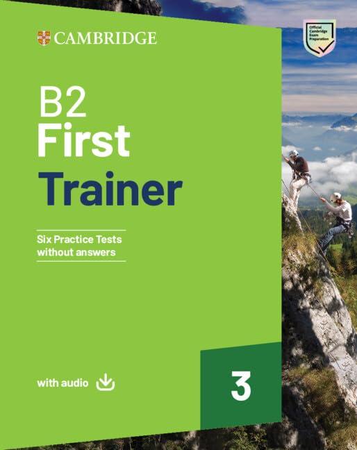 B2 First trainer. Student's book without answers. With Test&Train mini. Per le Scuole superiori. Con audio