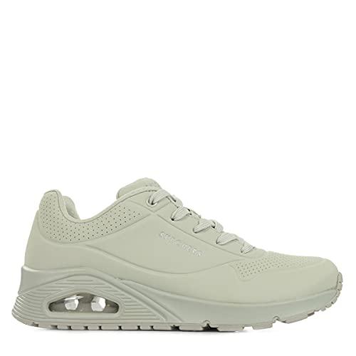 Skechers Uno Stand On Air, Sneaker Donna, Off White Durabuck, 40 EU
