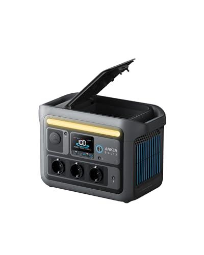 Anker SOLIX C800 Portable Power Station, gen. solare 1200 W (picco 1600 W), carica 58 min, LiFePO4 768 Wh campeggio(pann. solare opzionale)