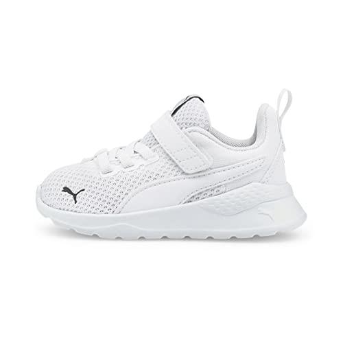 PUMA Anzarun Lite Ac Inf, Scarpe da ginnastica Unisex - Bimbi 0-24, Puma White Puma White, 25 EU
