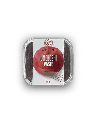 Umami Pasta di Umeboshi 150gr, Prugne Giapponesi fermentate con sale e Shiso, Prodotto in Giappone, Qualità artigianale