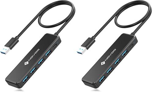 NOVOO USB C Hub 5 in 1 Multiport Adapter