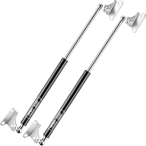 Vepagoo Molla a Gas 760MM 450N/46KG Universale Pistone a Mobili Gas Ammortizzatore, con Supporto a Forma di L per Mobile TV, Letto Contenitore, Finestra, Porte e Altri Progetti DIY, 2 PCS