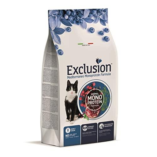 Exclusion Mediterraneo Noble Grain Sterilizzato Gatto Tonno 12 kg
