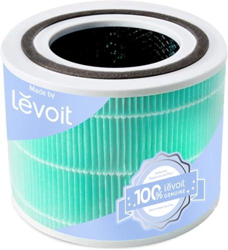 LEVOIT Filtro di ricambio per Core 300S, 3 in 1 HEPA, Carbone Attivo ad Alta Efficienza, Core 300-RF-TX, Verde