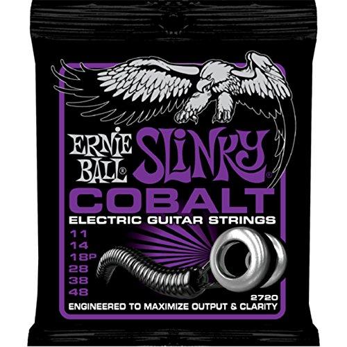 Ernie Ball, Power Slinky Cobalt, Corde per chitarra elettrica, diametro 11-48