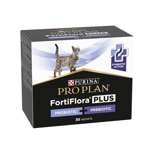 PURINA | ProPlan FortiFlora Plus Gatti, 30 buste x 1,5 grammi - Aiuta a mantenere la salute del microbioma intestinale