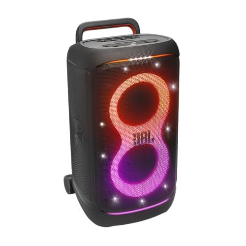 JBL Partybox 520, Speaker Wireless Bluetooth, 15 Ore di Autonomia, Design Portatile, Splashproof IPX4, Suono Pro con AI Sound Boost, Connessione Multi-Speaker Auracast e Ingresso Mic, Nero