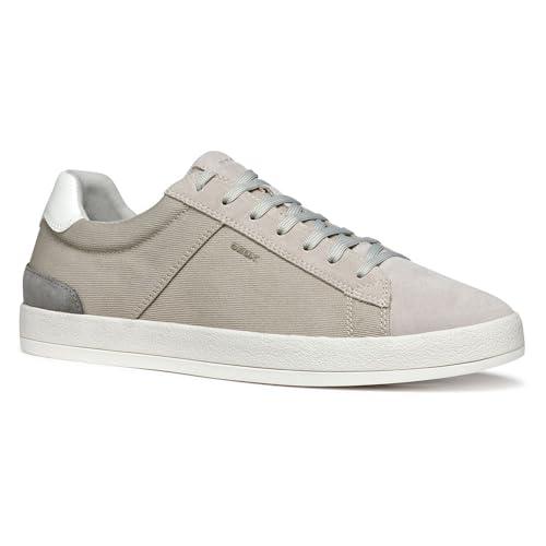 Geox U SERIFOS B, Scarpe da Ginnastica Uomo, Light Grey, 42 EU