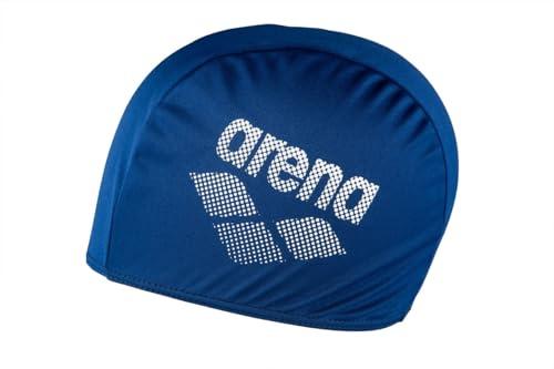 ARENA Cappello da Bagno Poliestere II, Nuoto Unisex Adulto, Blu, Taglia Unica
