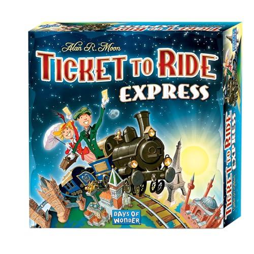Asmodee Ticket To Ride Express, Gioco da Tavolo, 2-4 Giocatori, 8+ Anni, Edizione in Italiano, ESCLUSIVA AMAZON