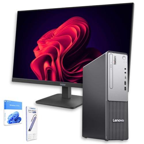 Lenovo Bundle PC Gen5 SFF + Monitor ThinkVision 27″ IPS 100 Hz | Intel Core i5-13420H, 2026 16GB RAM ddr5, 512GB SSD, Windows 11 Pro, Monitor Full HD Docking Station 10 in 1 Garanzia 36 Mesi