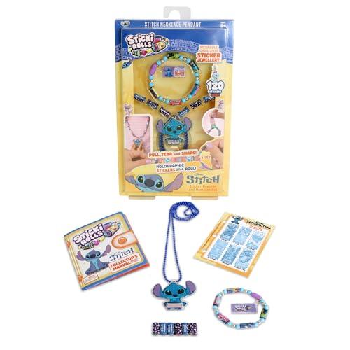 Ravensburger SkyCastle - Sticki Rolls Serie 2: Set Pendente Stitch | Braccialetti e ciondolo con etichette per bambine a partire dai 5 anni