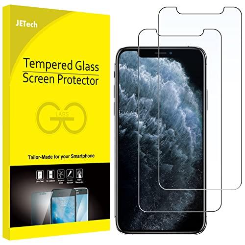 JETech Pellicola Protettiva per iPhone 11 Pro Max/XS Max 6,5 Pollici in Vetro Temperato, Pacco da 2