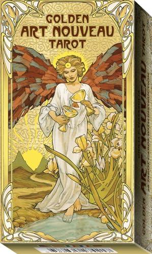Golden art nouveau tarot