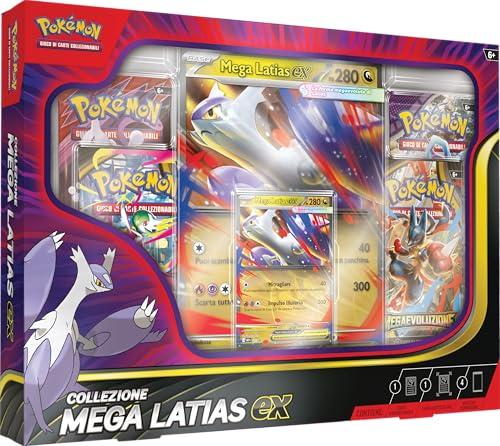 Pokémon: collezione Mega Latias-ex del GCC Pokémon (una carta promozionale olografica, una carta lenticolare gigante e quattro buste di espansione)