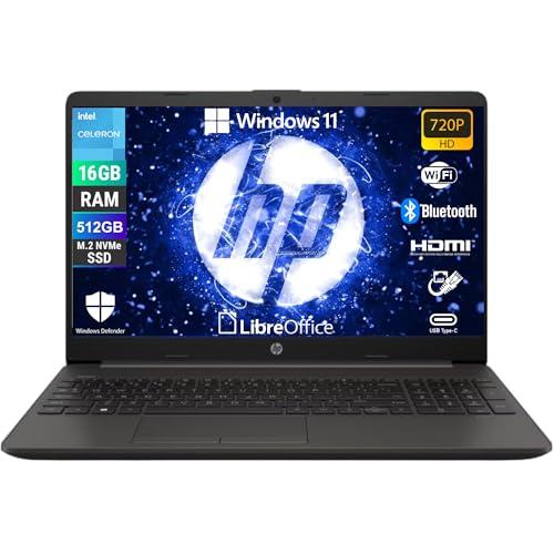 HP 250 G9, Notebook Computer Portatile, Intel N4500, Display HD da 15,6