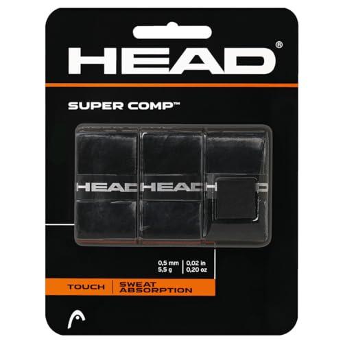 HEAD Supercomp, Tennis Accessori Unisex Adulto, Black, One Size