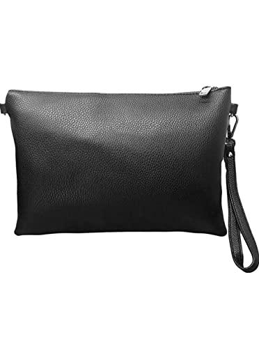 POCHETTE PERSONALIZZATA CON RICAMO (NERA)