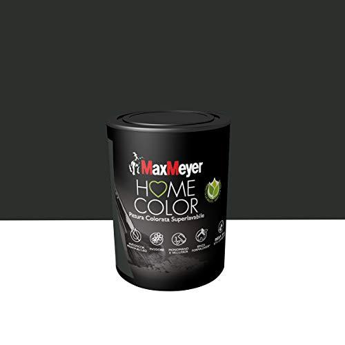 MAXMEYER PITTURA COLORATA SUPERLAVABILE HOME COLOR NERO 0,75L