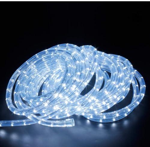 Bdit 10m LED Tubo Flessibile per Esterna e Interna, Illuminazione IP65 per Natale, Matrimonio, Vacanze, Giardino, Decorazione del Tetto