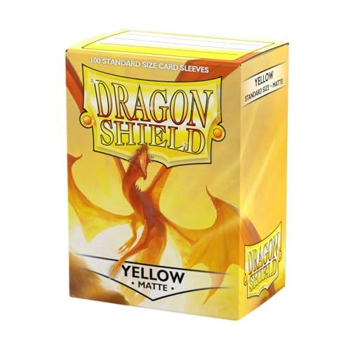 Arcane Tinmen ApS ART11014 'Dragon Shield' Card Game, Matte Yellow