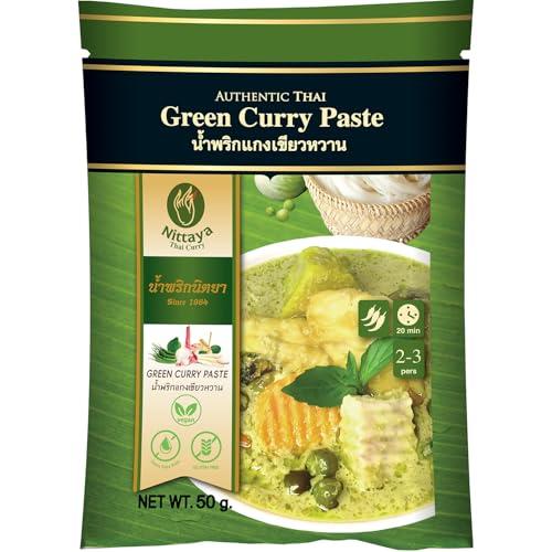 NITTAYA - Pasta di curry verde (vegan) - (1 X 400 GR)