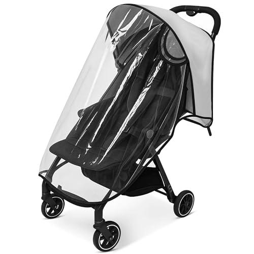 Parapioggia Passeggino Universale, Copri Passeggino Pioggia, Parapioggia Carrozzina Universale - Copertura Antipioggia Traspirante con Protezione Tutto Tempo da Pioggia, Sole, Polvere e Neve