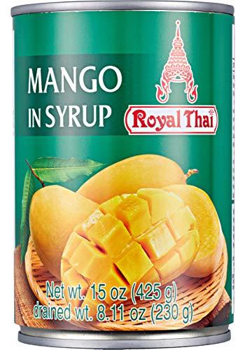ROYAL THAI Fette di Mango Sciroppate, 1 x 425 g