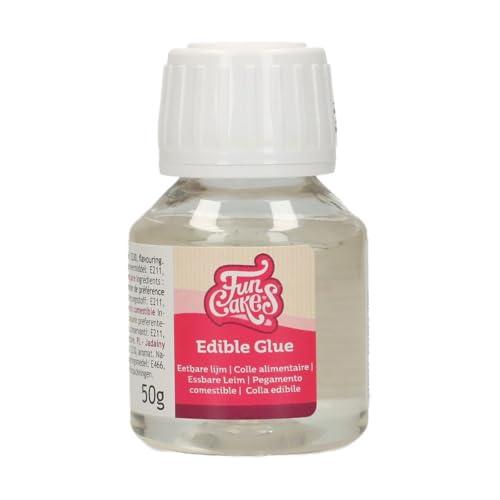FunCakes Edible Glue: Transparant, For Sugarcraft Work and Cake Decorating, 50 g.