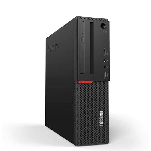 Lenovo ThinkCentre SFF, Pc Desktop Pronto all'uso, Intel i5-6th 4 Core 2.70 GHz, Ram 32Gb SSD 960Gb, Computer Pc Fisso con Libre Office (Ricondizionato)