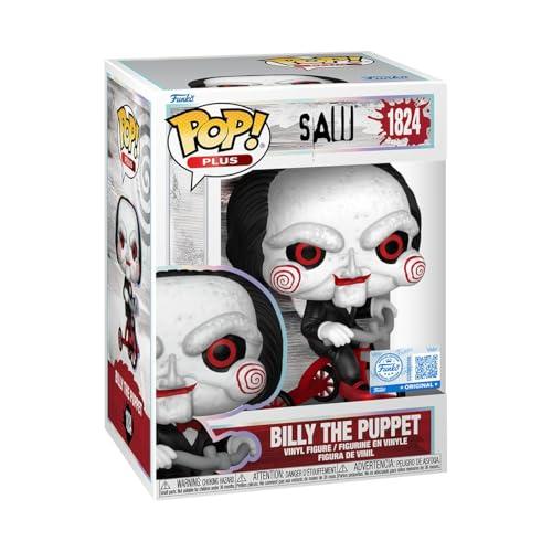 Funko Pop! Plus: Saw Billy The Puppet - Esclusivo di Amazon - Statuina in vinile da collezione - Idea regalo - Prodotti ufficiali - Giocattoli per bambini e adulti - Fan del terrore - Figura modello