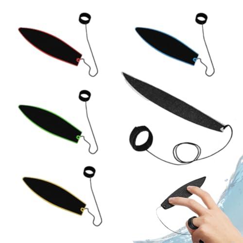 SULIUDAJI 5 Pezzi Mini Surfboards Finger Surfboard, Surfboard With Finger Tip, Surfboard Toy, Stress Relief Tavola Da Surf For Children And Adults Surfboard Surfboard Child