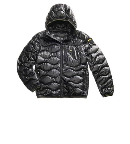 Blauer GIACCA IN PIUMINO ONDULATO NERO WAVE Tg XL