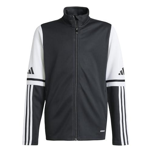 adidas Unisex - Bambini SQUADRA25 TRAINING JACKET KIDS, black/white, 11-12 Years