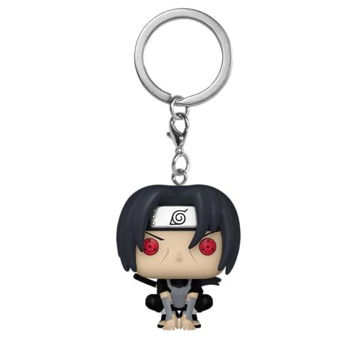 Funko POP! Keychain: Naruto - Itachi Uchiha - (Moonlit) - Mini Figura in Vinile da Collezione Novità Portachiavi - Riempitivi per Calze - Idea Regalo - Merchandising Ufficiale - Anime Fans