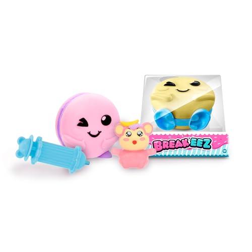 BREAKEEZ MACARON COLLEZIONABILI Rompi, Scopri, Cresci! Animaletti con accessori che escono da un macaron e crescono quando li nutri con lo slime. Bambini dai 5 anni in su