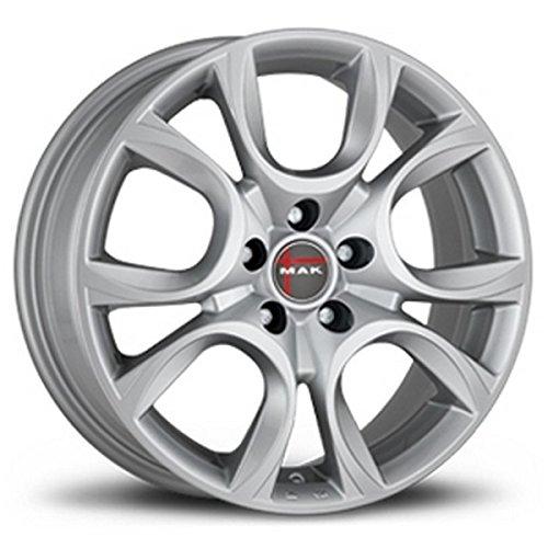 MAK Torino argento 7 x 17 ET35 4 x 98 Hub Bore 58.1 cerchi in lega