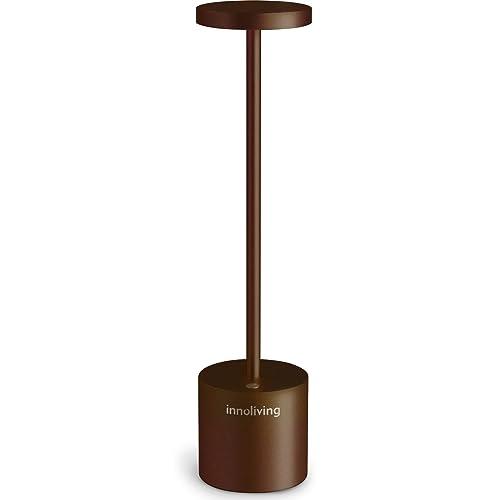 Innoliving Lampada LED da Tavolo INN-094 - Illumina Interni ed Esterni con Stile, disponibile in Vari Colori (Corten)