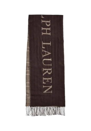 LAUREN BY RALPH LAUREN Sciarpa jacquard con logo reversibile