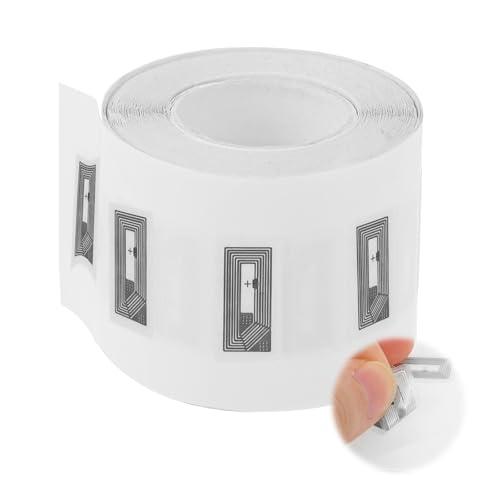 50 etichette NFC Mini adesivi NFC 137 byte memoria vuota riscrivibile NFC adesivi RFID programmabili compatibili con tutti gli smartphone e dispositivi abilitati NFC