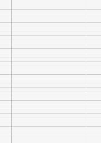 Brunnen 102142750 Cancelleria – Carta millimetrata (80 g/mq, A4, – Linee 27 scolastico, 50 fogli) bianco